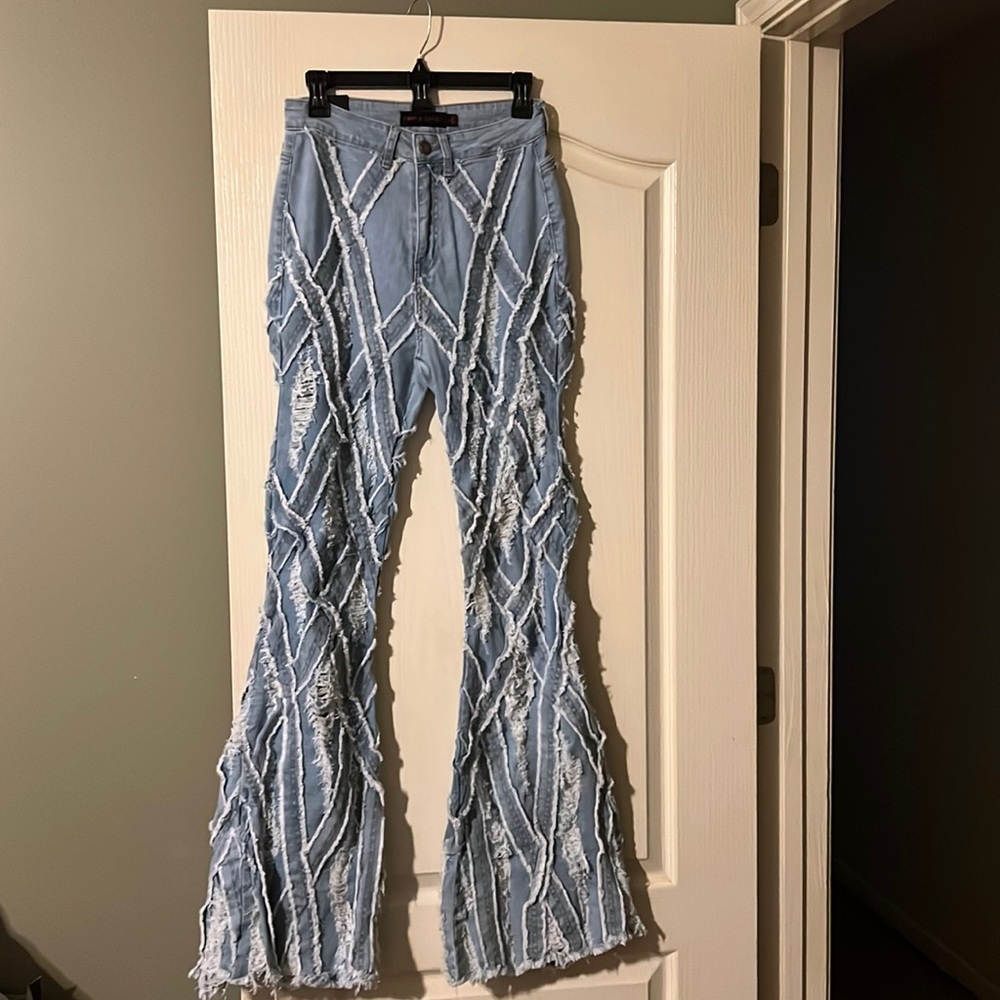 Totally Crossed Out Jeans
